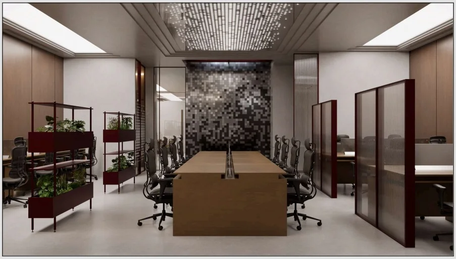 Team Workspace — illustrative interior